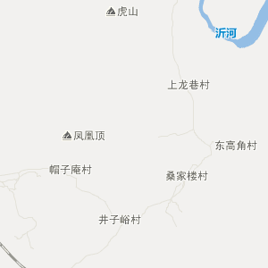 淄博市沂源县地图