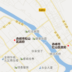 赤峰市松山区地图