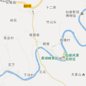 丽水市缙云县地图