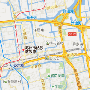 苏州市姑苏区地图