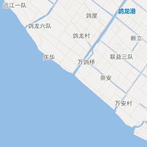 上海市崇明区地图
