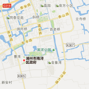 湖州市南浔区地图