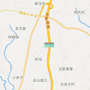 锦州市北镇市行政地图