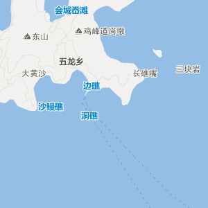 舟山市嵊泗县地图