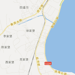 丹东市振兴区行政地图