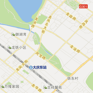 龙凤区地图_龙凤区地图查询_龙凤区地图全图高清电子