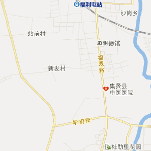 双鸭山市集贤县地图