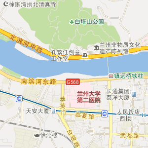 蘭州134路上行公交線路