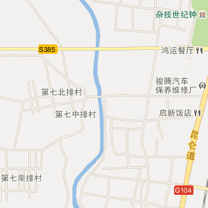 吴桥县城地图图片