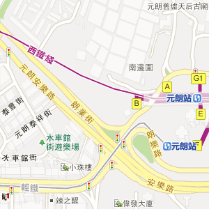 香港元朗区地图图片