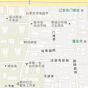 北京菜市口地图图片