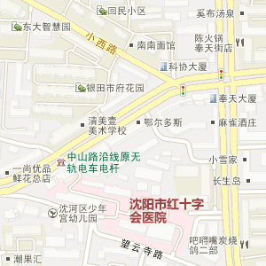 沈阳市府广场地图图片