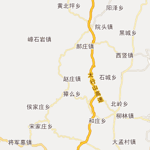 内丘县行政区划分地图图片