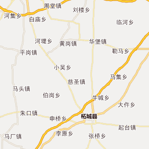 柘城县岗王镇地图图片