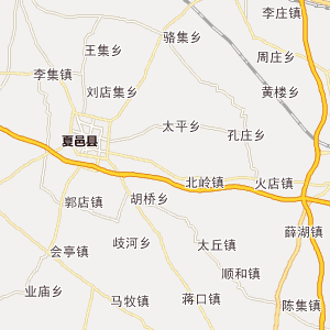 柘城县地图高清图图片