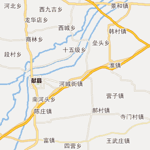 献县行政区划图图片