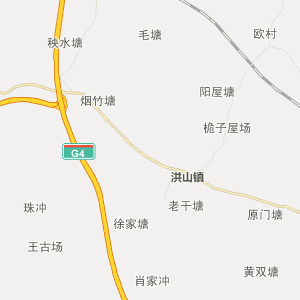 衡南县高清地图图片