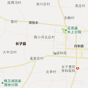 长治壶关县地图