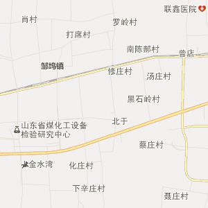 薛城区乡镇地图图片