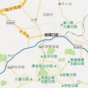 大连旅顺17路上行公交线路