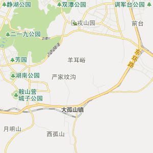 鞍山602路线路图图片