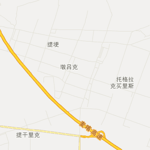 喀什地区岳普湖县地理地图