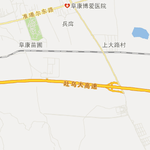 阜康市乡镇地图图片