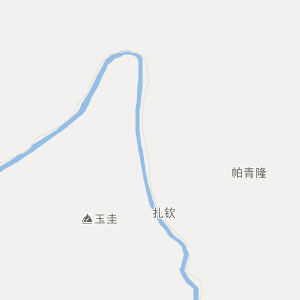 那曲市嘉黎县地图