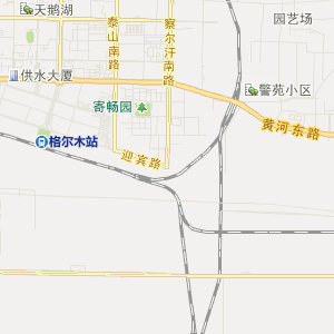 格尔木公交车路线图图片