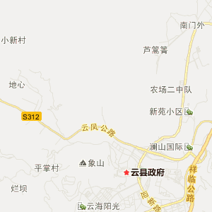 临沧市云县地理地图
