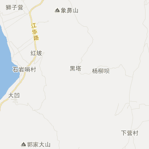 玉溪市江川区地图