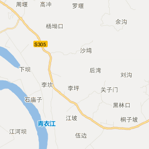 洪雅行政区划地图图片