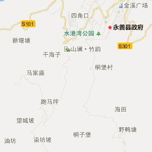 昭通市永善县地理地图