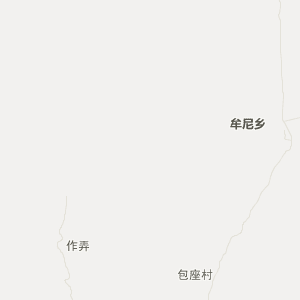 阿坝藏族羌族自治州松潘县地图