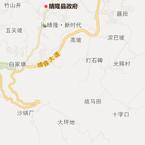 晴隆县各乡镇地图图片