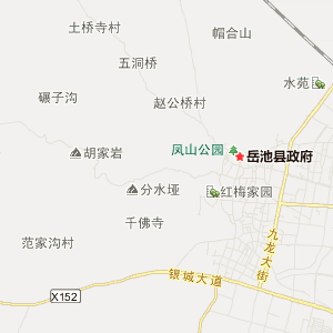 廣安市嶽池縣地理地圖