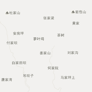 广元市青川县乡镇地图图片