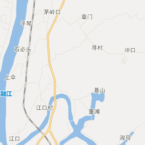 融安县各乡镇地图图片