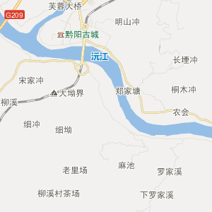 洪江市乡镇地图图片