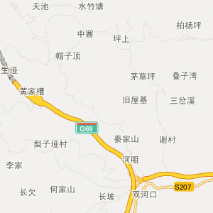 道真县地图高清版图片