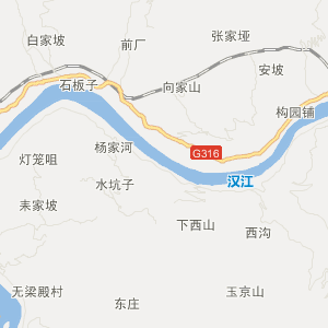 旬阳县乡镇地图图片