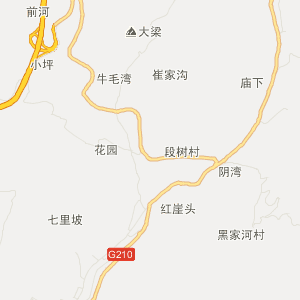 铜川市宜君县地图