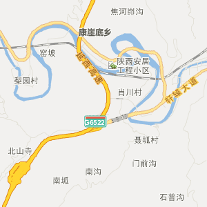 陕西黄陵县各乡镇地图图片