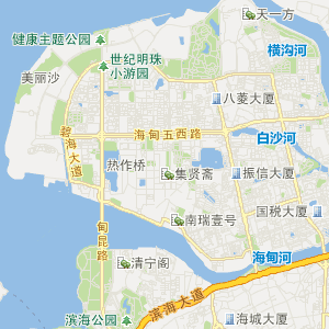 海口市公交车线路图图片