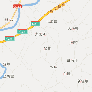 桂林市兴安县地图