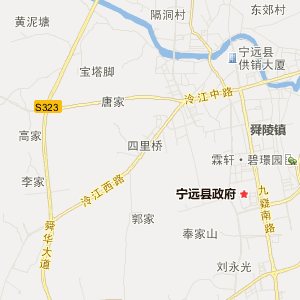 宁远县地图高清图片