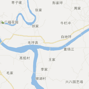 怀化市溆浦县地图