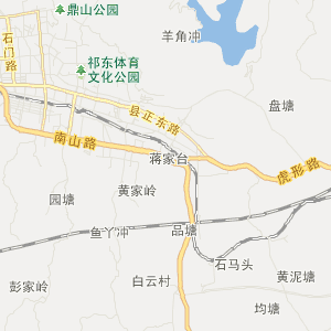 祁东县县城地图图片