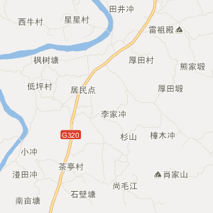 娄底市双峰县地图