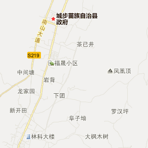城步县西岩镇地图图片